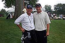 PGA Pro Jay Haas with son Bill